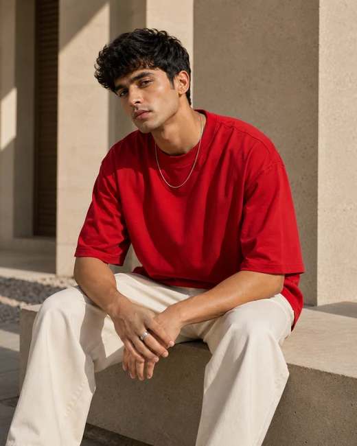 Vault Crimson - YURACHI Vault Crimson by YURACHI - premium Indian streetwear