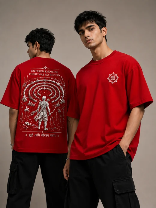 Abhimanyu Edition - Chakravyuh - YURACHI Abhimanyu Edition - Chakravyuh by YURACHI - premium Indian streetwear