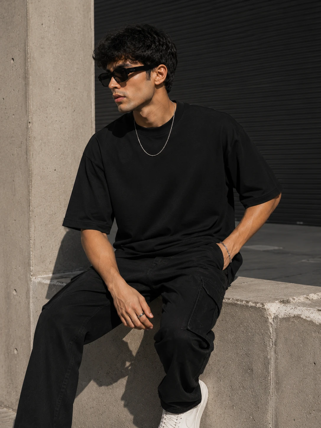 YURACHI summer streetwear campaign YURACHI summer streetwear editorial with premium oversized clothing